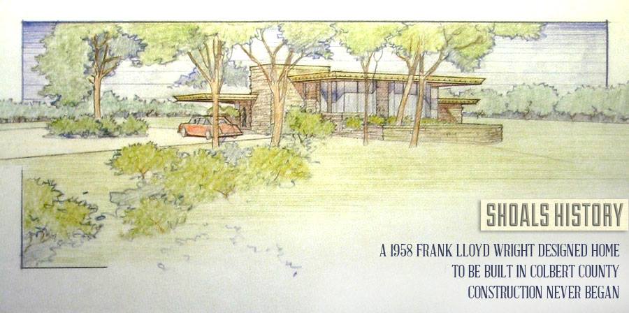 Crosby-Lambert House by Frank Lloyd Wright in Alabama